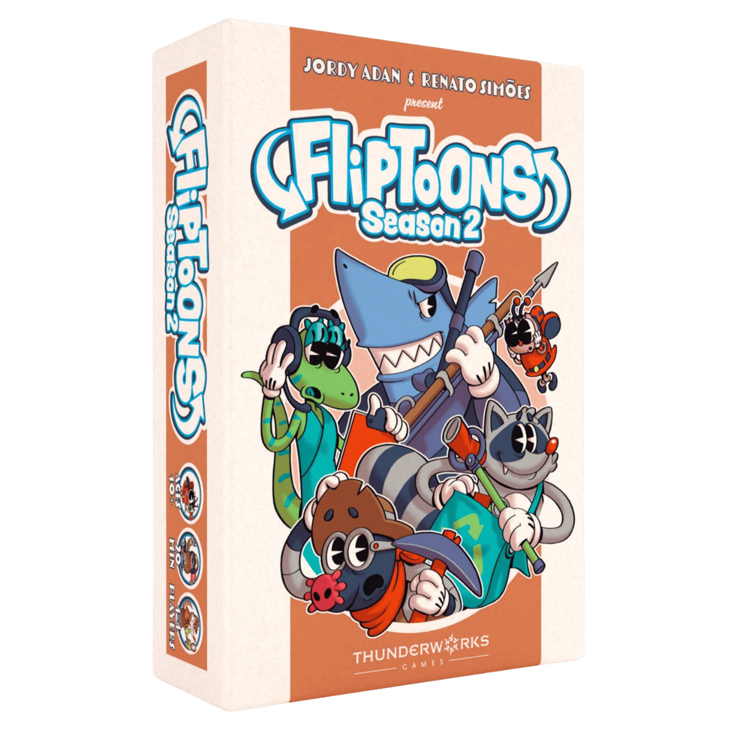 Fliptoons: Season 2 (w/ Big Button 2 Mini-Expansion Included) (Preorder)